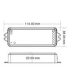 LEDlife Zigbee controller til LED-strips - Hue kompatibel, 12V (120W), 24V (240W)