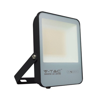 V-Tac 30W LED projektør - 160LM/W, arbejdslampe, udendørs - Dæmpbar : Ikke dæmpbar, Farve på hus : Sort, Kulør : Kold