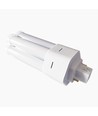 GX24D 15W LED pære - 360°, matteret