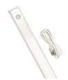 LEDlife batteri skabsbelysning - 30cm, Sølv, PIR sensor, CCT justerbar, genopladelig