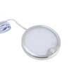 Sono60s møbelspot Ø6cm - 12V DC, Mål: Ø6 cm, Påbygning, sensor, børstet stål