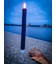 Restsalg: Lange kronelys i Marine blå 22cm - Luna (2stk)