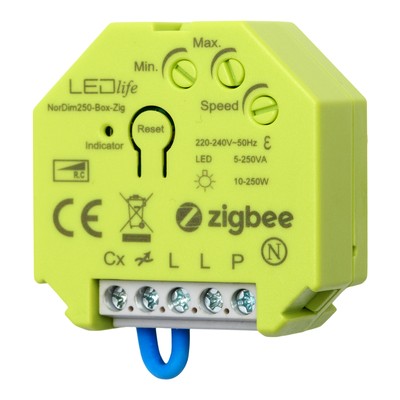 Billede af LEDlife Zigbee indbygningsdæmper - 250W, til indbygning hos MrPerfect.dk