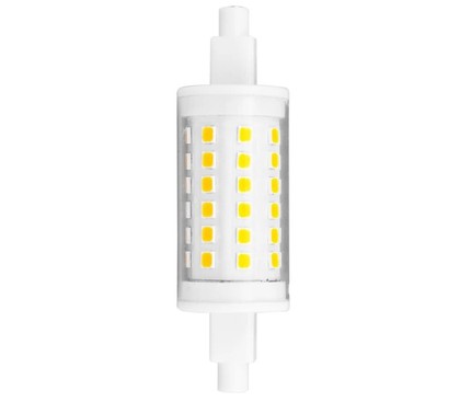 Outlet: SILI6 LED pære - 6W, 78mm, dæmpbar, 230V, R7S