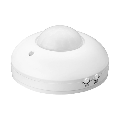 motion PIR sensor max 1200W 120° x 360° rækkevidde: 12m tid: 15s-6m lux: 3-2000 lux montering: 2,2-4m