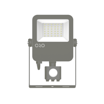 Projektør LED 30W 110° 134x196x62 PIR 5 års garanti – Kulør : Kold