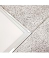 Outlet: Planmonteret Troldtektramme 120x60 - Til LED panel, passer til Troldtekt uden tilpasning, hvid kant