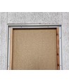 Outlet: Planmonteret Troldtektramme 120x60 - Til LED panel, passer til Troldtekt uden tilpasning, hvid kant