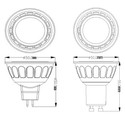 Outlet: LEDlife LUX4 LED spot - 4W, 230V, GU10, RA 97