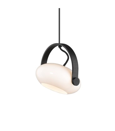 Outlet: Halo Design - D.C pendel Ø18 G9, Opalic m. eg-Sort