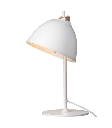 Outlet: Halo Design - ÅRHUS bordlampe Ø18 G9, Hvid / Træ