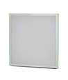 60x60 LED panel i ramme, 40W - Indbygget i hvid ramme, til direkte montering