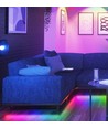 5m 16W/m RGBIC COB-LED strip - 24V DC, IP20, 630 LED pr. meter, COB LED