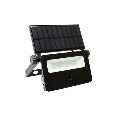 Billede af Spectrum 2W LED solcelle projektør - Indbygget batteri, med sensor, udendørs