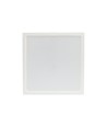 24W LED loftslampe - 29 x 29cm, Højde: 3,8cm, hvid kant