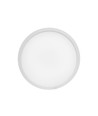 24W LED loftslampe - Ø29cm, Højde: 3,8cm, hvid kant