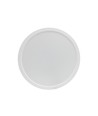 24W LED loftslampe - Ø29cm, Højde: 3,8cm, hvid kant