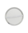 24W LED loftslampe - Ø29cm, Højde: 3,8cm, hvid kant