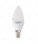 Outlet: Aigostar E14 - 6W LED pære, C37 A5, 480 Lumen, Varm Hvid