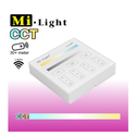 Restsalg: Mi-Light CCT vægpanel til batteri 2,4GHz - 4 Zoner