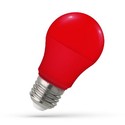 Restsalg: E27 - 5W Rød LED dekorationspære