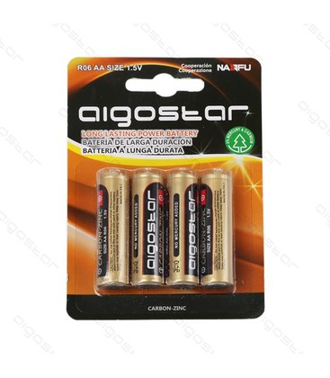 Restsalg: 4 stk Aigostar R6 AA Batteri, 1,5V