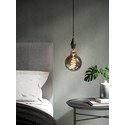 Outlet: Nordlux Pære-DEKO E27 G200 GIGANT SPIRAL GLO 8,5W dæmpbar, Røgfarve