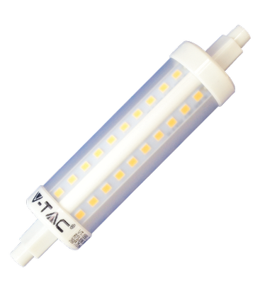 V-Tac R7S LED pære - 7W, 118mm, 230V, R7S