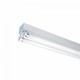 150cm T8 LED grundarmatur - Til 2x 150cm LED rør, IP20 indendørs