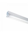 150cm T8 LED grundarmatur - Til 2x 150cm LED rør, IP20 indendørs