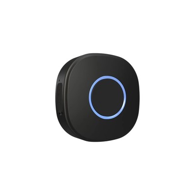 Shelly Button 1 black – WiFi batteritryk