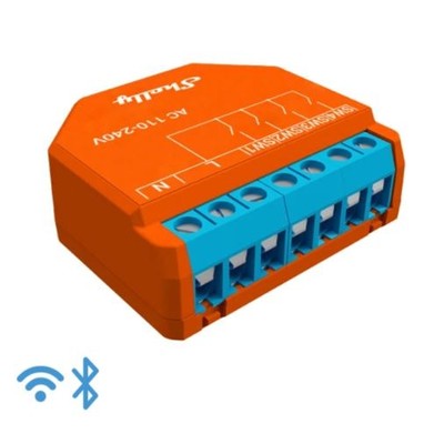 Se Shelly Plus I4 - WiFi inputmodul, 4 kanaler (110-230V) hos MrPerfect.dk