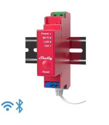 Shelly Pro 1PM - WiFI relæ med effektmåling (230VAC)