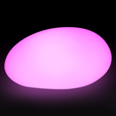 V-Tac RGB LED sten – Genopladelig med fjernbetjening 33x25x17 cm