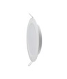 12W Ø17cm LED indbygningspanel - Hul: Ø15,5 cm, Mål: Ø17 cm