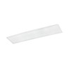 120x30 bagbelyst LED panel, 40W - Hvid kant