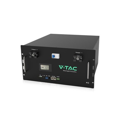 Se V-Tac 9,6kWh Solcelle rack batteri - passer til DEYE hos MrPerfect.dk