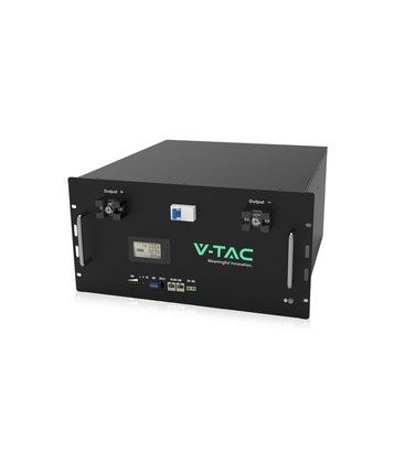 V-Tac 9,6kWh Solcelle rack batteri - passer til DEYE
