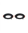 Downlight kit uden lyskilde - Hul: Ø6,3 cm, Mål: Ø8 cm, sort, vælg MR16 eller GU10 fatning