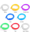 5m 8W pr. meter Lilla 8x16 Neon Flex LED - 12V DC, IP67