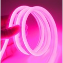Pink 8x16 Neon Flex LED - 5 meter, 8W pr. meter, IP67, 12V