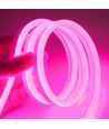 5m 8W pr. meter Pink 8x16 Neon Flex LED - 12V DC, IP67