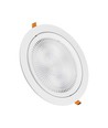 30W Ø22,5cm LED spotlight - Hul: Ø19,5 cm, Mål: Ø22,5 cm, 3,8 cm høj, Samsung LED chip