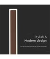 17W LED Corten væglampe - IP65 udendørs, inkl. lyskilde