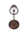 V-Tac opladelig bordlampe, trådløs - Corten, IP54 udendørs bordlampe, touch dæmpbar, model mini