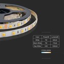 Outlet: V-Tac 14W/m CCT LED strip - 5m, IP20, 120 LED pr. meter, 24V