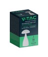 V-Tac opladelig CCT bordlampe - Hvid, IP20, touch dæmpbar, model mini