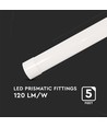 V-Tac 50W komplet LED armatur - 150 cm, 3 års producentgaranti, 230V