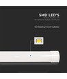 120cm 40W komplet LED armatur - 3 års garanti