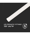 120cm 40W komplet LED armatur - 3 års garanti